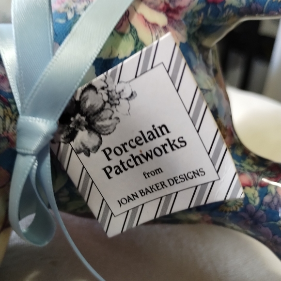 Vintage Porcelain Patchwork Puppy by Joan Baker - Picture 3 of 11